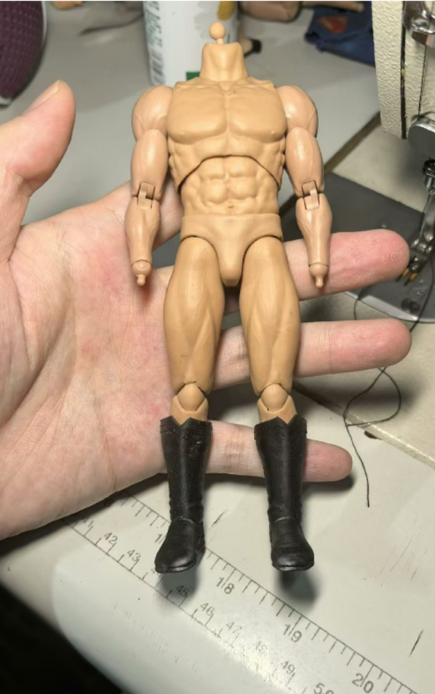 1/12 Scale Male Long Boots Model For 6'' Gwtoys Vtoys Body
