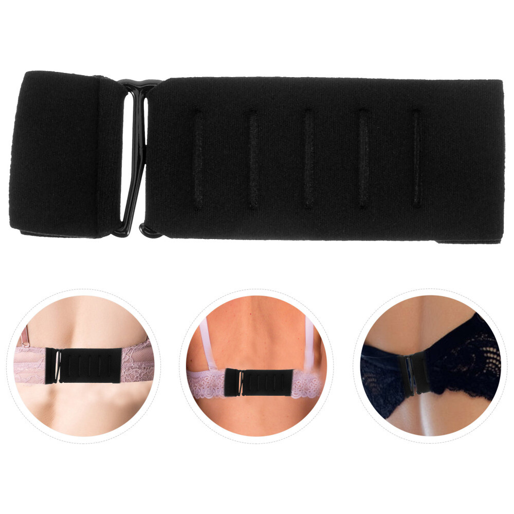 Bathing suit strap extender clasp and buckle accessory