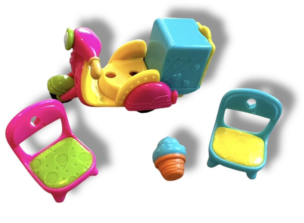 Colorful HIP Shopkins I Like Ice Cream Playset Replacement Parts