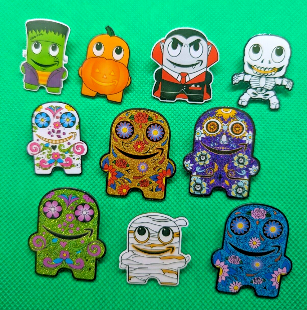 Amazon Peccy Pin Bulk Lot -10 Piece Day of the Dead/Halloween  LIMITED TIME ONLY-image