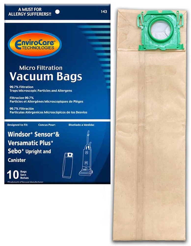 Envirocare Replacement Micro Filtration Vacuum Dust Bags Compatible