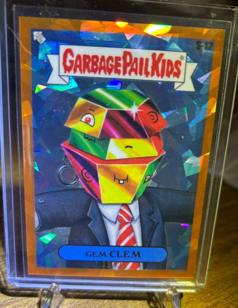 2024 GPK Sapphire 5 Satires Gem Clem S-12 Orange 19/25 PSA Graded