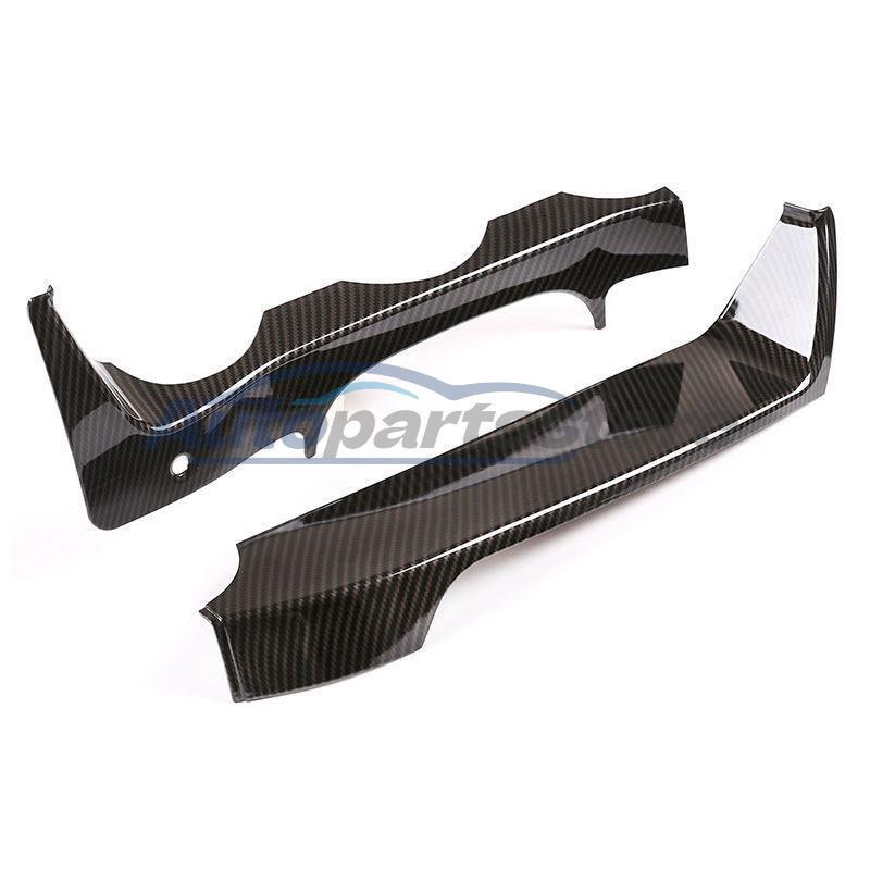 For 11-13 Mercedes Benz C Class W204 Carbon Fiber Style Dashboard Display Cover