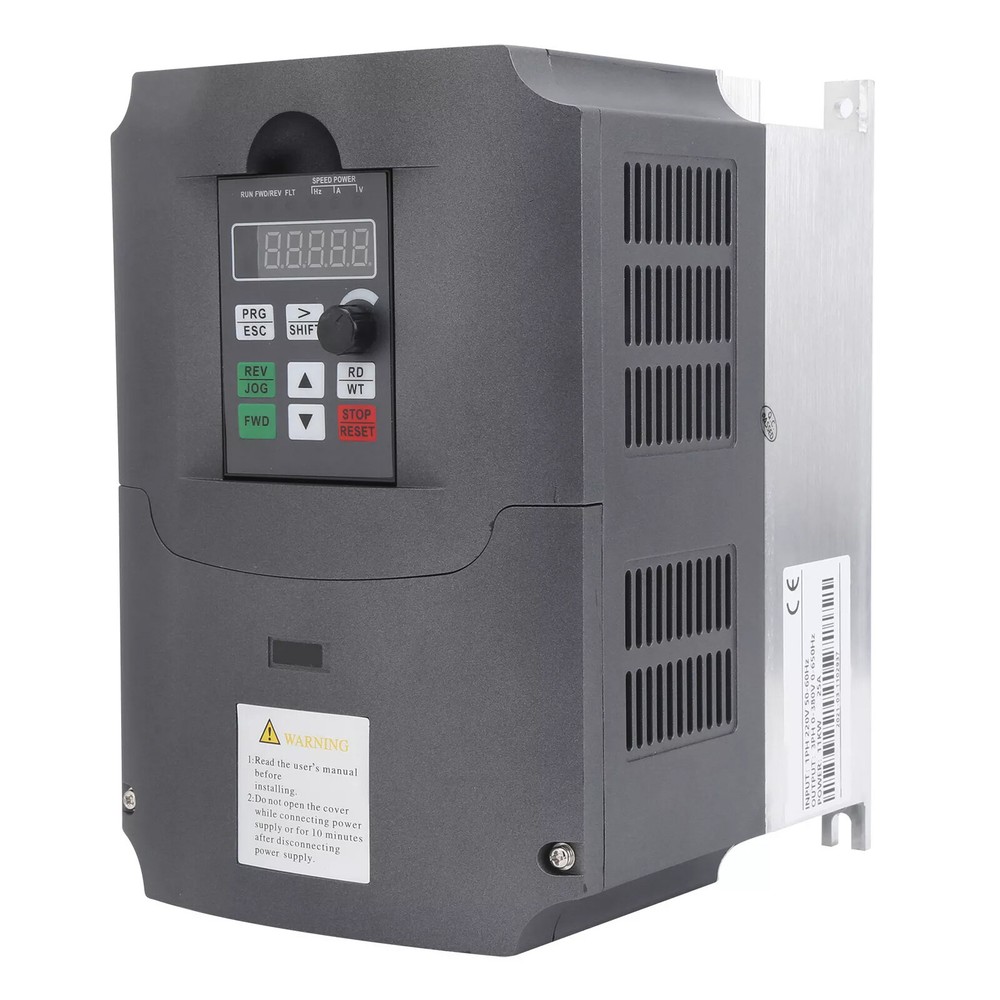 220V Variable Frequency Drive Inverter Converter 11KW 15HP 1 To 3 Phase VFD PWM