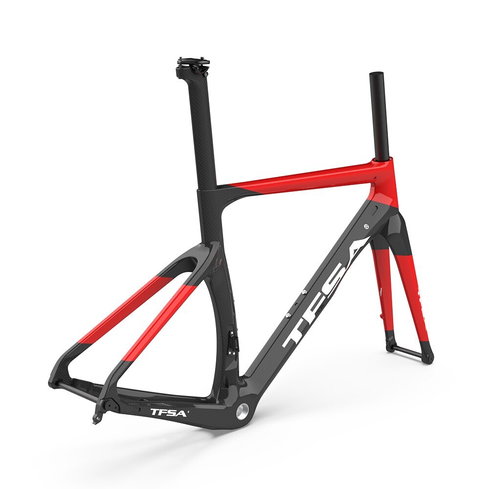Mechanical Electrical Disc Brake Frames T1000 Full Carbon Road Racing Bike Shelf