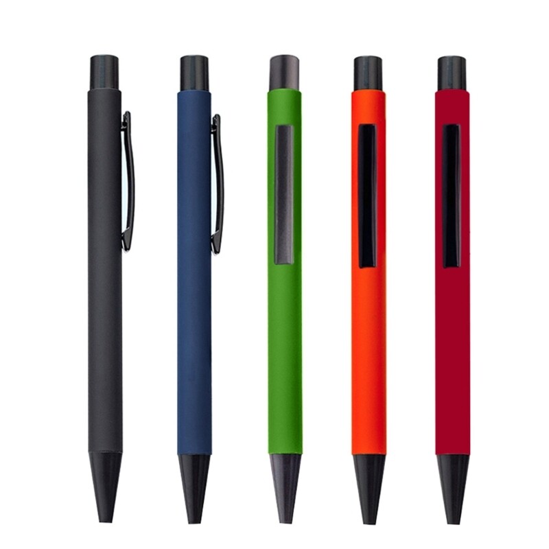 10-Pack Metal Ballpoint Retractable Pens for Office and School