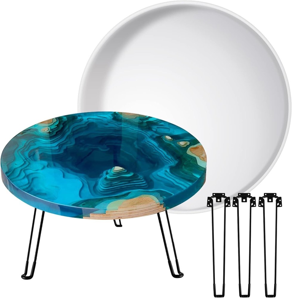 Premium Food-Grade Silicone Tray Mold with 3 Foldable Legs for DIY