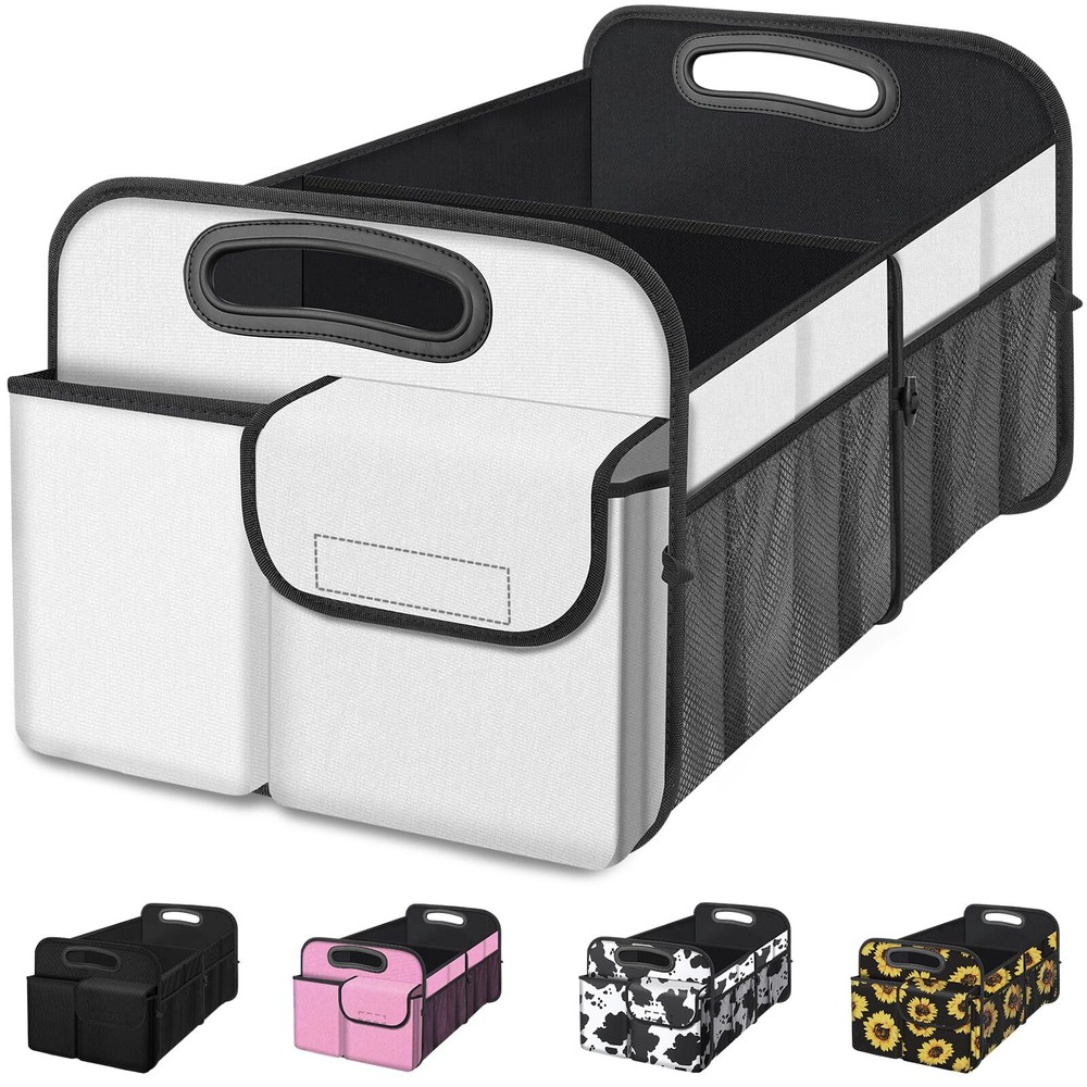 Femuar Large Capacity Waterproof Car Trunk Organizer for Storage