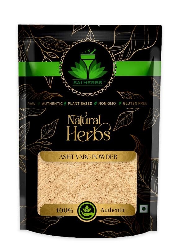 SAI HERBS Asht Varg Powder - Aak Asht Varg Powder - Pure & Natural