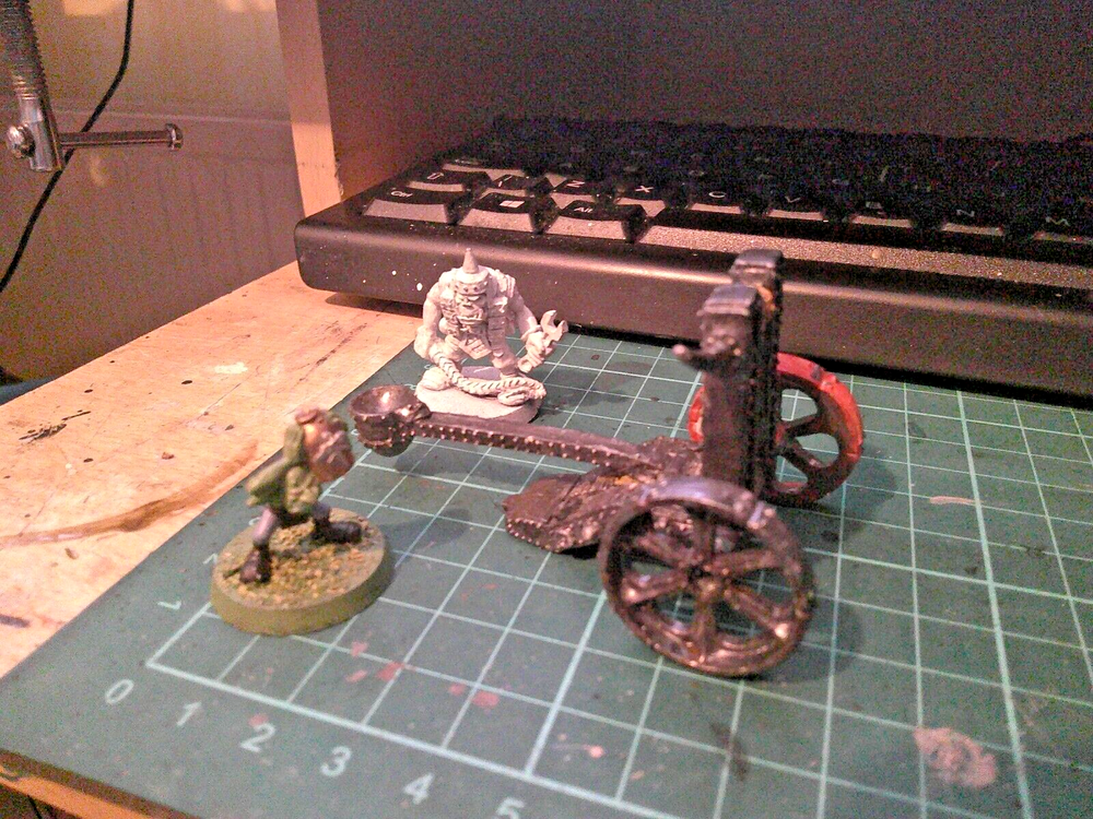 Ork Squig Catapult incomplete metal WH40k Citadel 1997