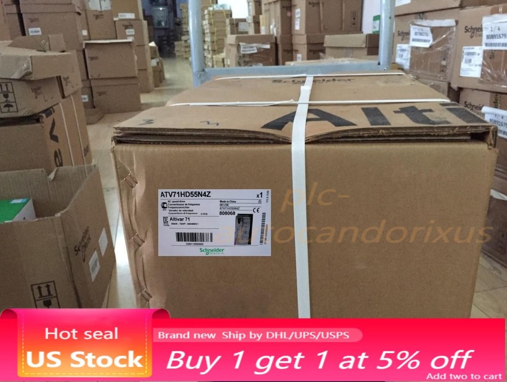 SCHNEIDER ATV71HD55N4Z Inverter 55KW 75HP 380V New In Box Fast Shipping