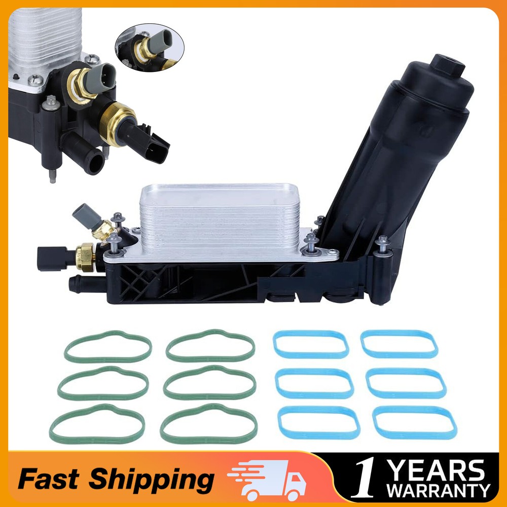 Dodge Jeep Ram 3.6L Engine Oil Cooler Filter Housing Adapter 2014-2017