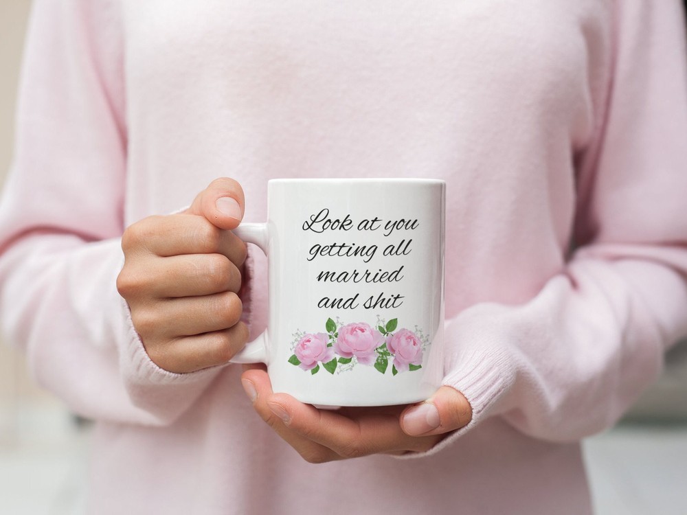 Bridal Shower Gift Bride To Be Mug Funny Wedding Gift Gift For Her Engagement