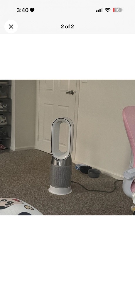 Dyson Pure Hot And Cool HP04 Portable Air Purifier - White