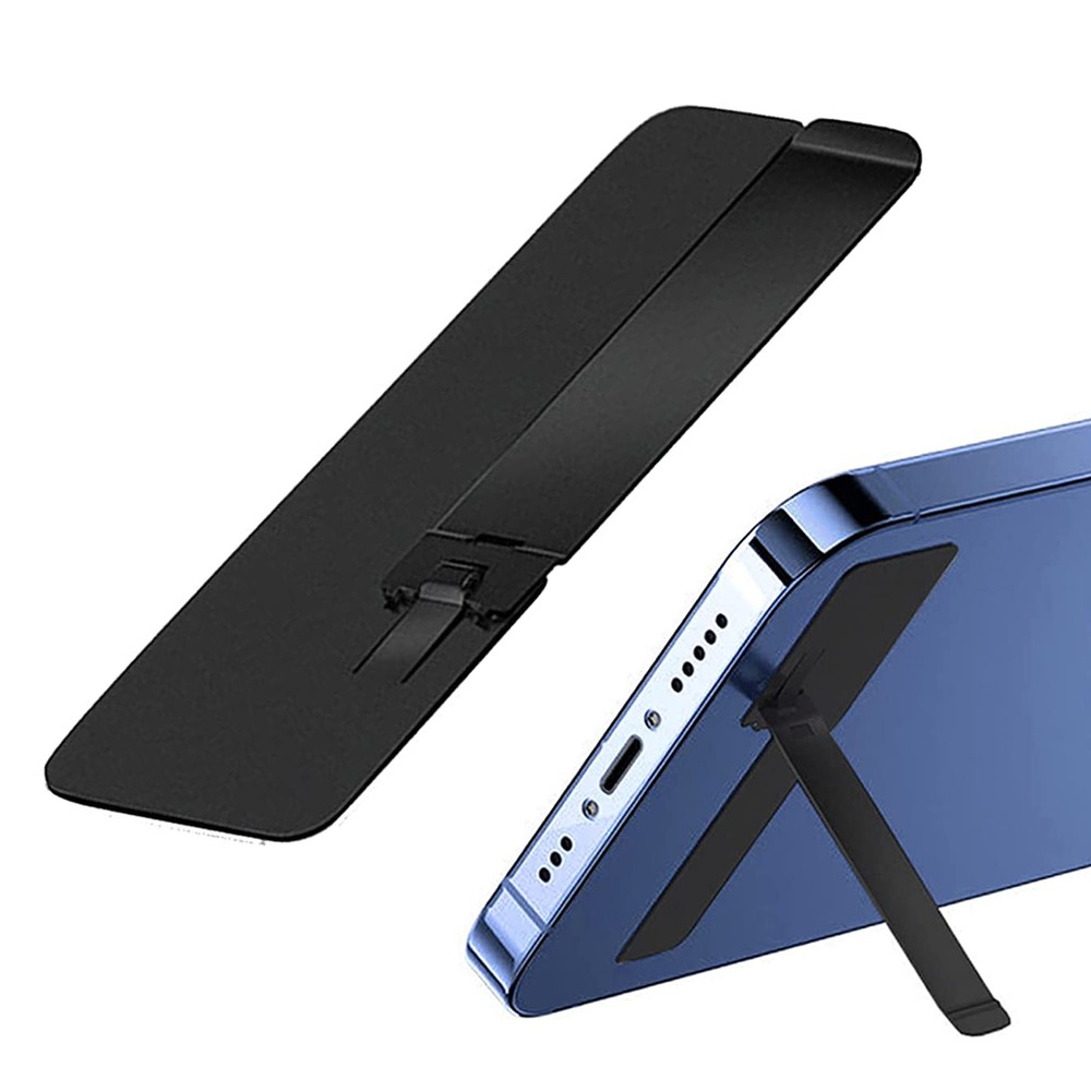 Cell Phone Stand Ultra-Thin Phone Kickstand Universal Cradle Foldable Stand port