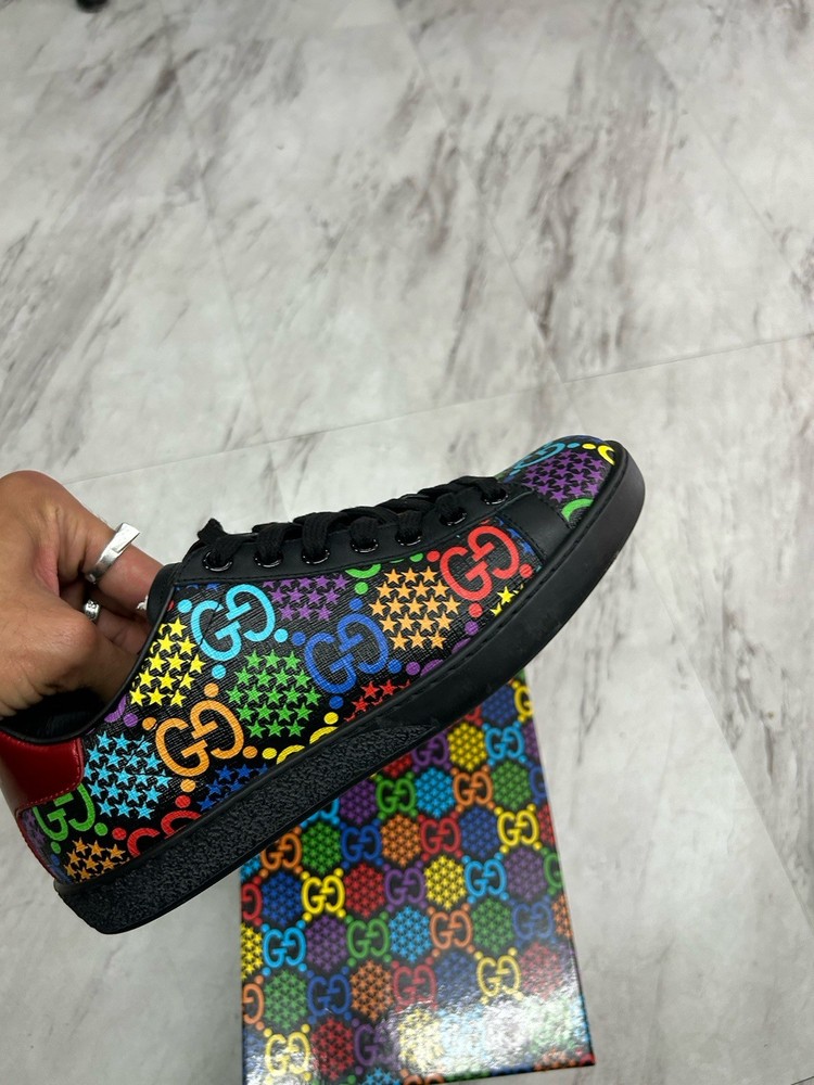Size 35.5 - 5.5 W / 4 M - GUCCI ACE Psychedelic sneakers - Multicolor