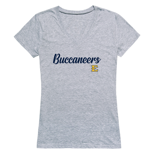ETSU Buccaneers NCAA Script Tee for Women - East Tennessee State University Apparel