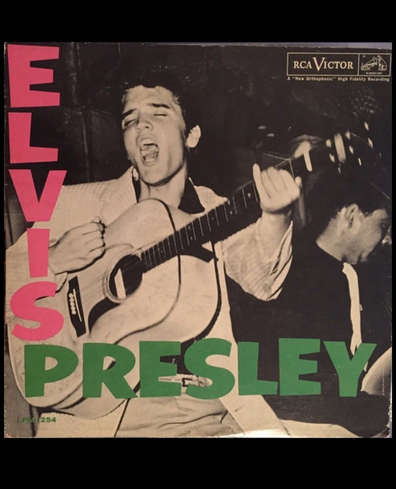 ELVIS PRESLEY Self Titled Debut Album Vinyl LP 1956 RCA Victor LPM-1254