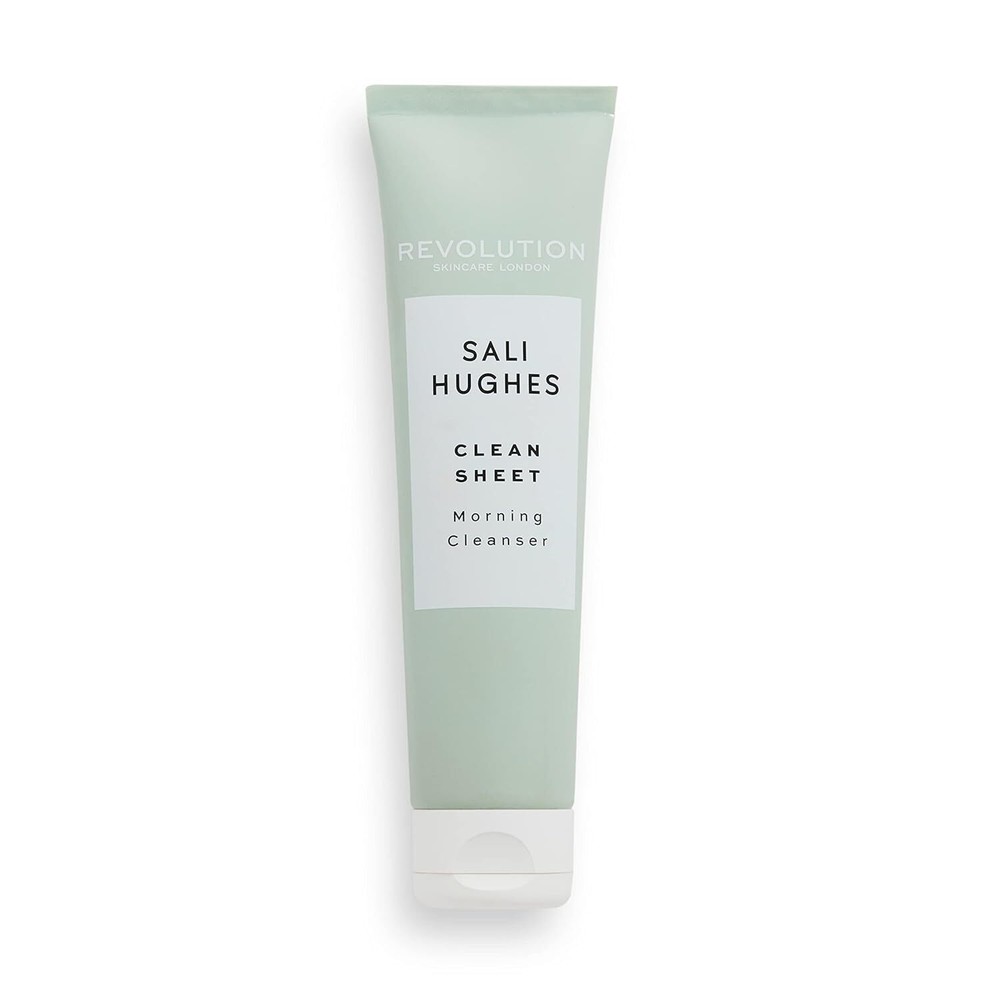 Revolution Skincare Sali Hughes Clean Sheet Morning Cleanser, 3.38 FL.OZ