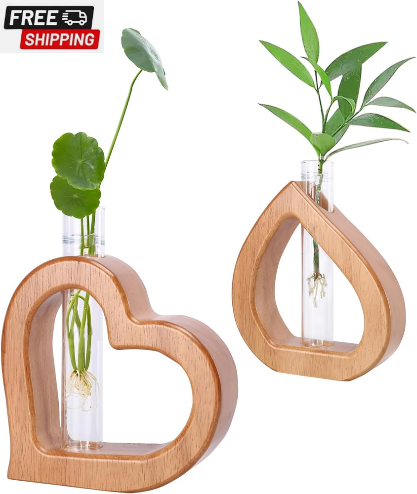Plant Propagation Stations 2 PCS Wall Hanging Planters for Indoor Plants Propaga