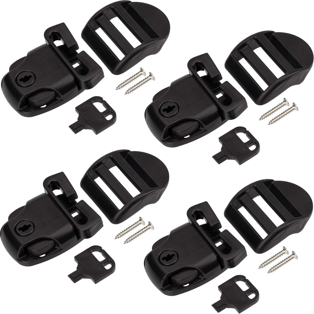4 Sets Spa Hot Tub Cover Clips, Hot Tub Cover Broken Latch Repair Kit- Latches C