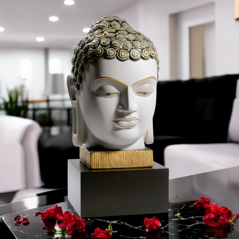 Lladro Golden Blue Buddha II Limited Edition Collectible Figurine 01008435