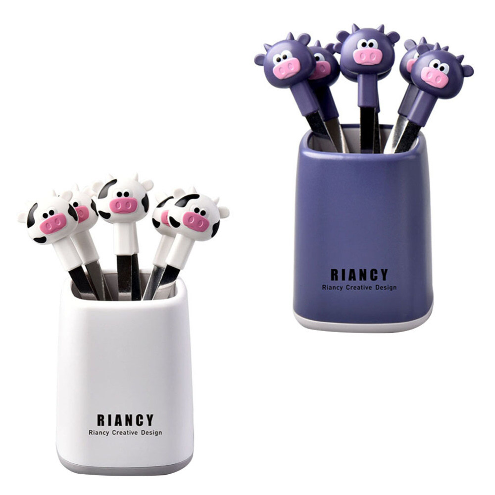 2 Sets Food Fruit Fork Assorted Color Forks Party Tableware