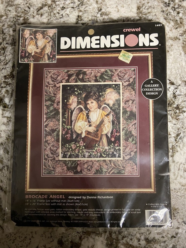 Dimensions cruel kit Brocade Angel 1997