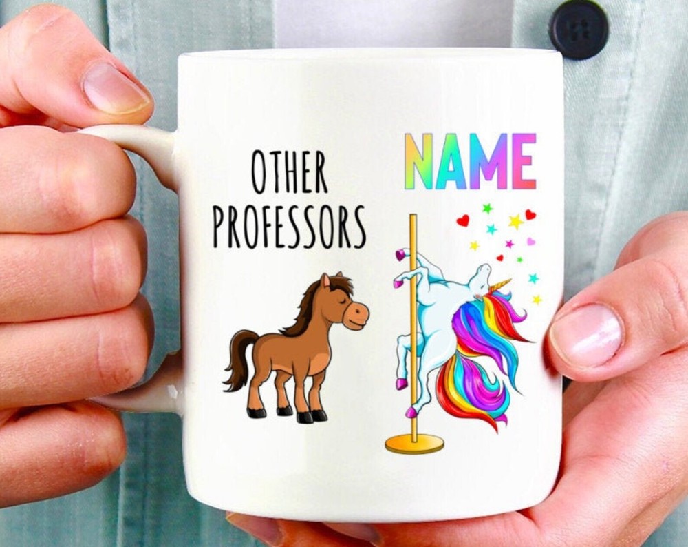 Professor Mug Professor Gifts Funny Professor Gift Professor Coffee Mug Unicorn