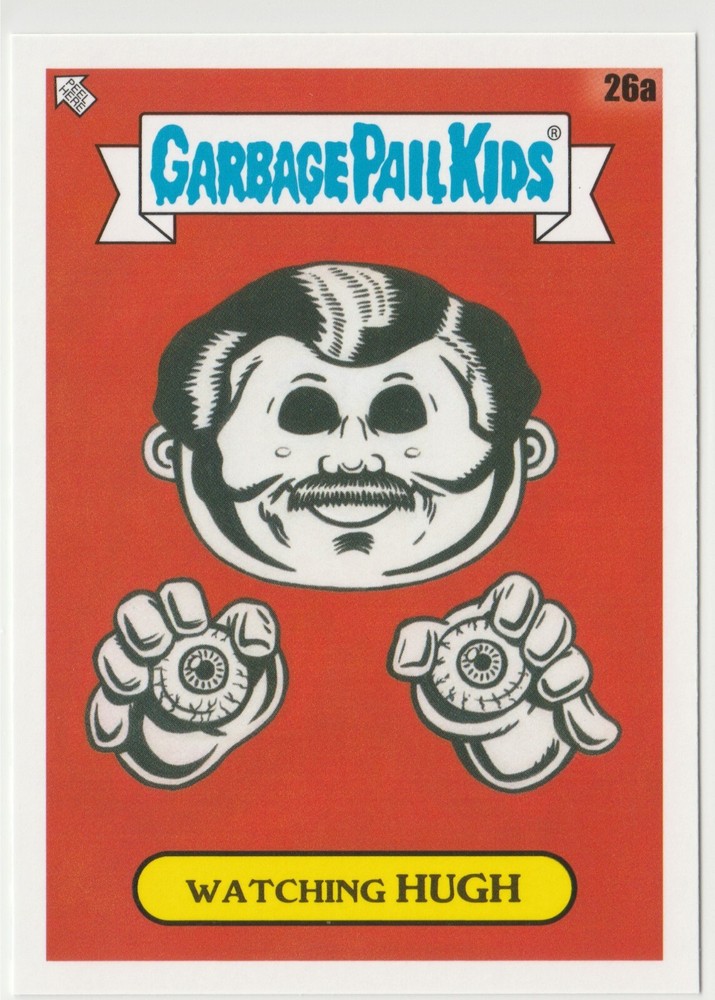 Hugh #26a Garbage Pail Kids GPK 2022 Book Worms Trading Card