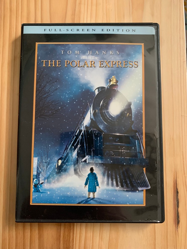 The Polar Express 2004 DVD Animated Holiday Adventure
