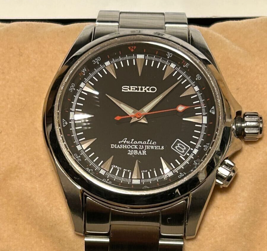 Seiko Alpinist 6R15-00E0 SARB015 Automatic Mens Watch from JP