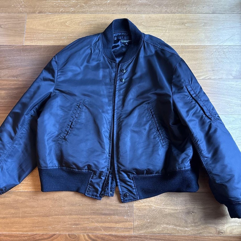 Engineered Garments Mens Aviator Jacket in Navy Blue Authentic Japan Import TK