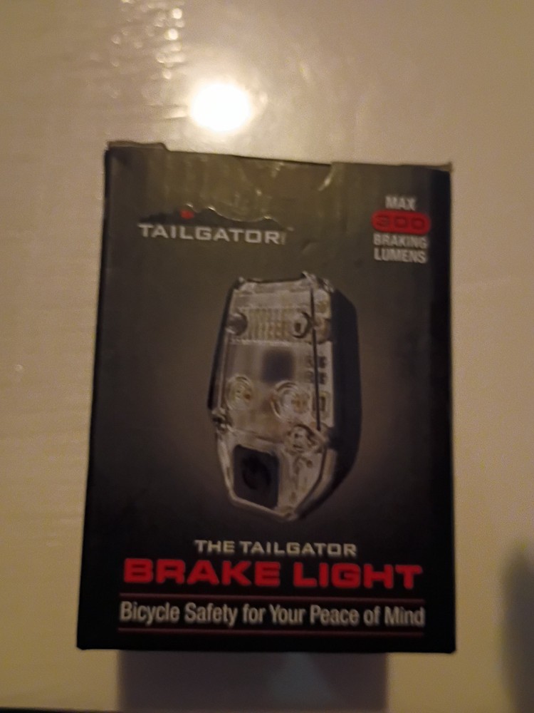 300-Lumen Tailgator Brake Light with Accelerometer for Bikes
