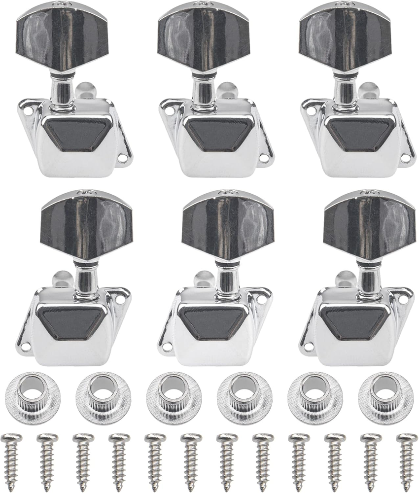 Колки для электрической или акустической гитары Epiphone Les Paul серебристые 6 шт.