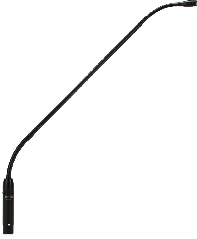 Shure MX418/C 18-Inch Cardioid Gooseneck Mic with Built-In Preamp