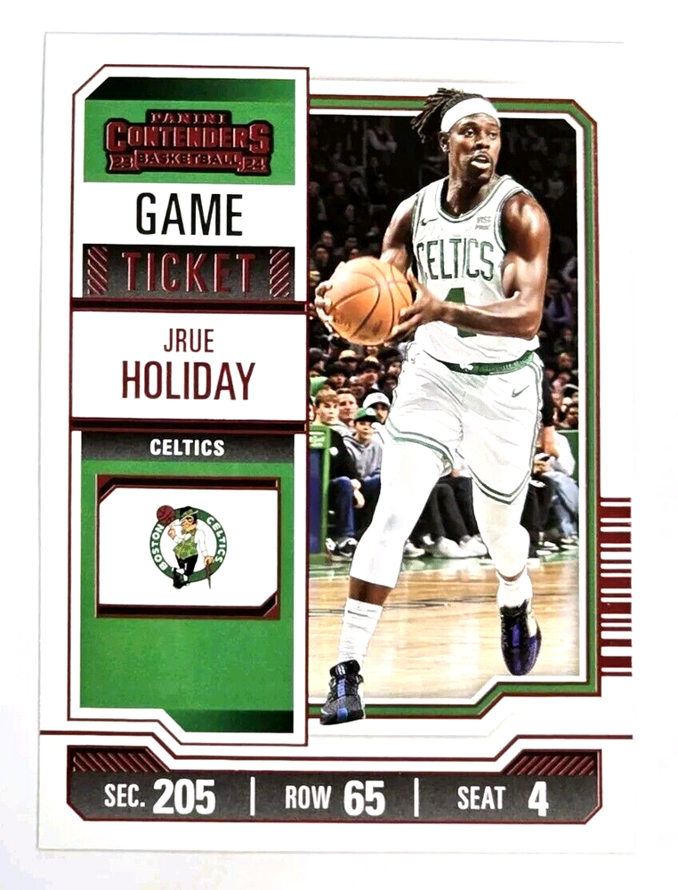 2023-24 Panini Contenders Jrue Holiday Red Game Ticket #4