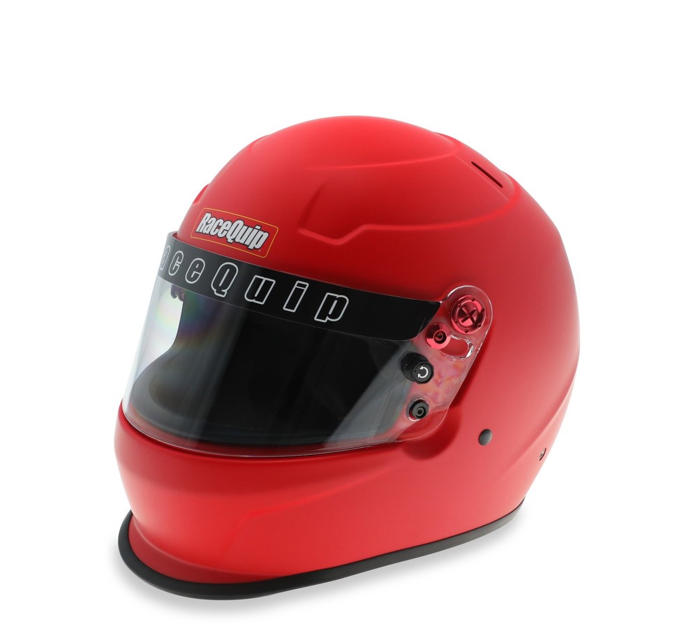 RaceQuip PRO25 Snell SA2025 Corsa Red Full Face Racing Helmet X-Large