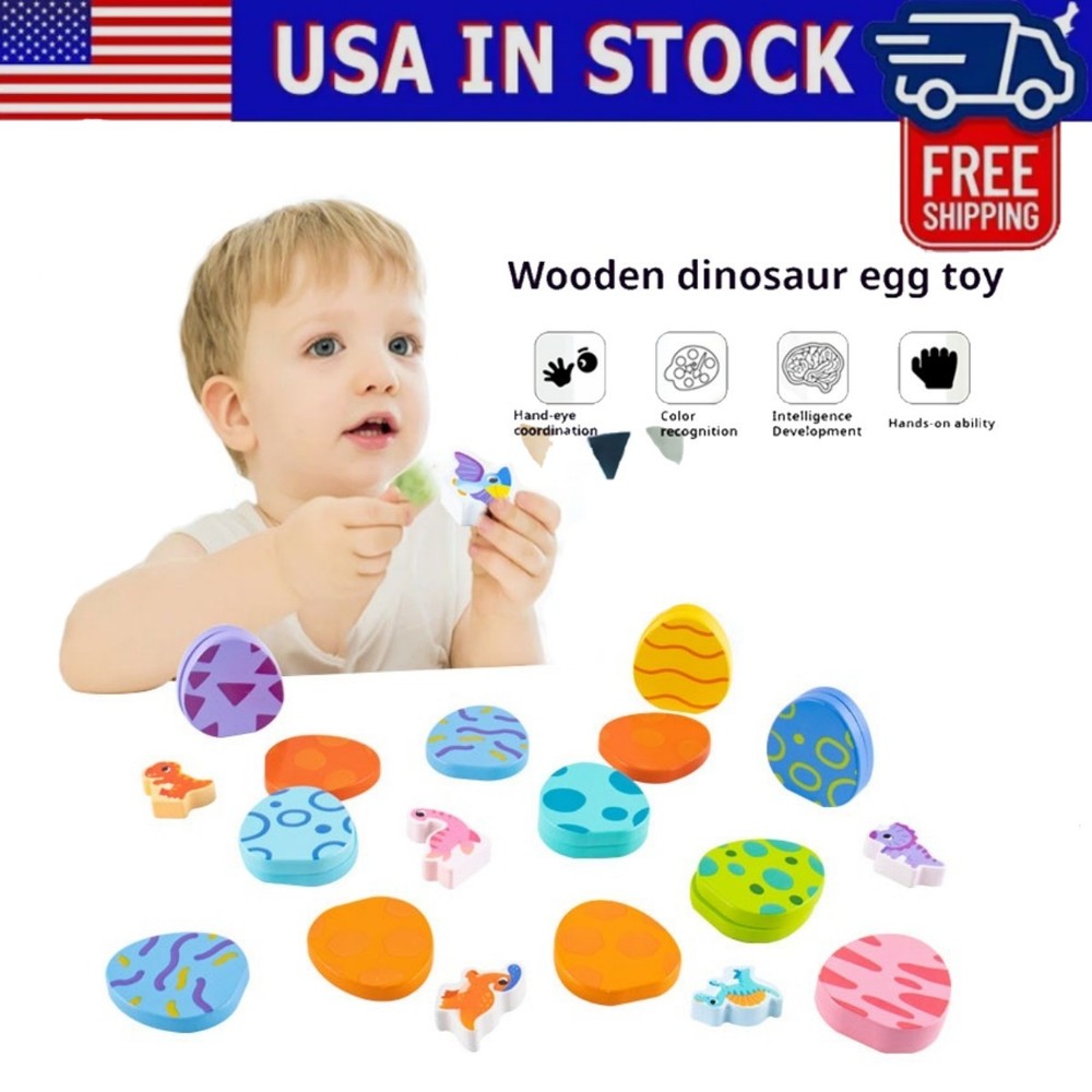 Wooden Toddler Puzzles for Kids Ages 3-5, Montessori Toys for 2 Year Old