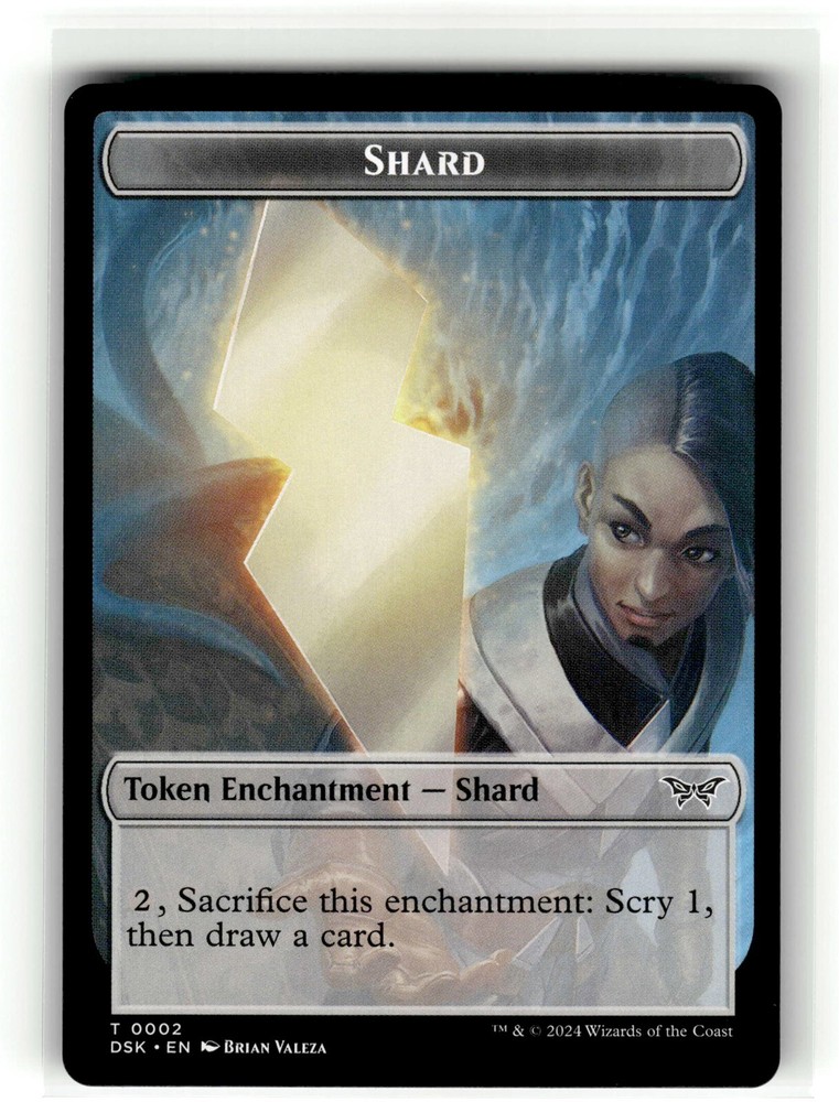 SHARD TOKEN Duskmourn House of Horror #2 DSK(NM+)(MTG)