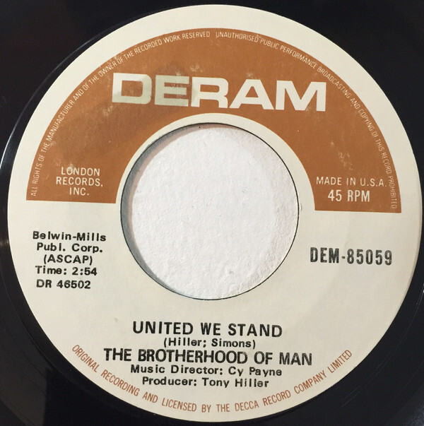 Brotherhood Of Man - United We Stand (7