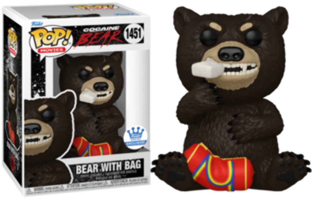 Funko POP! Movies: Cocaine Bear - Bear With Bag (Funko) #1451