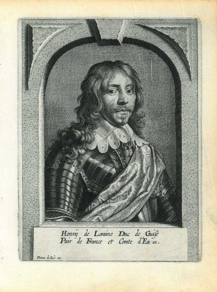 Portrait of Henry II de Lorraine, 5th Duke of Guise