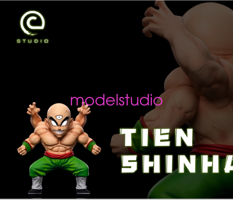 C Studio Dragon Ball Tien Shinhan Resin Statue Pre-order WCF Scale H7.8cm Anime