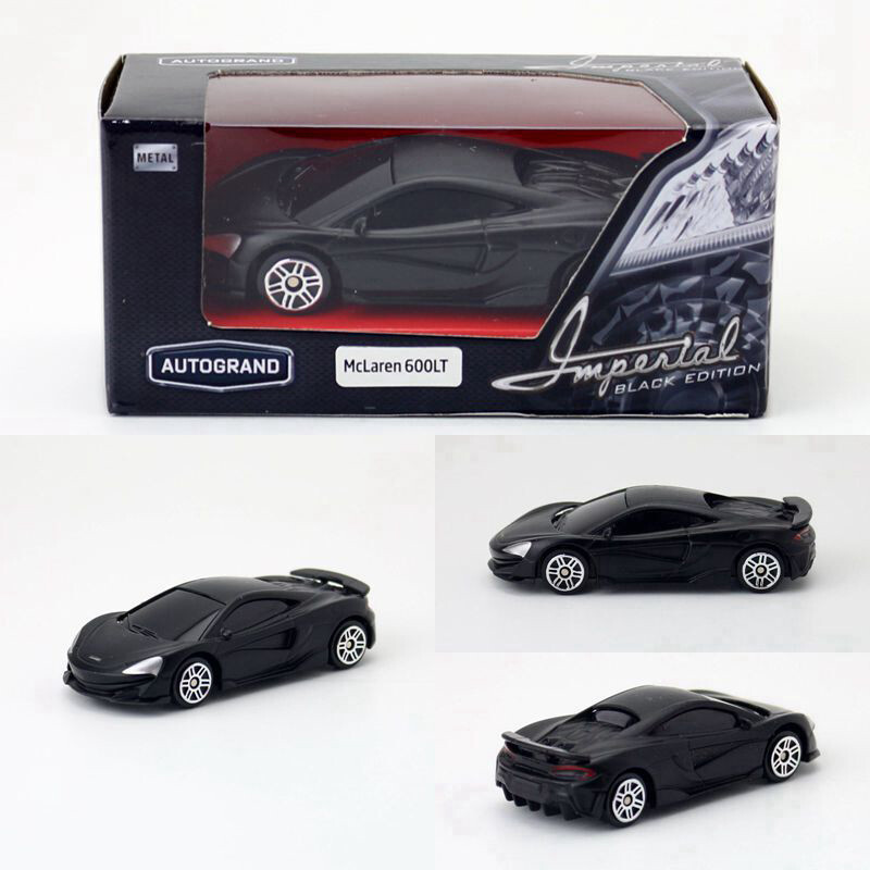 1:64 McLaren 600LT Model Car Diecast Toy Cars Toys for Boys Kids Gifts Black