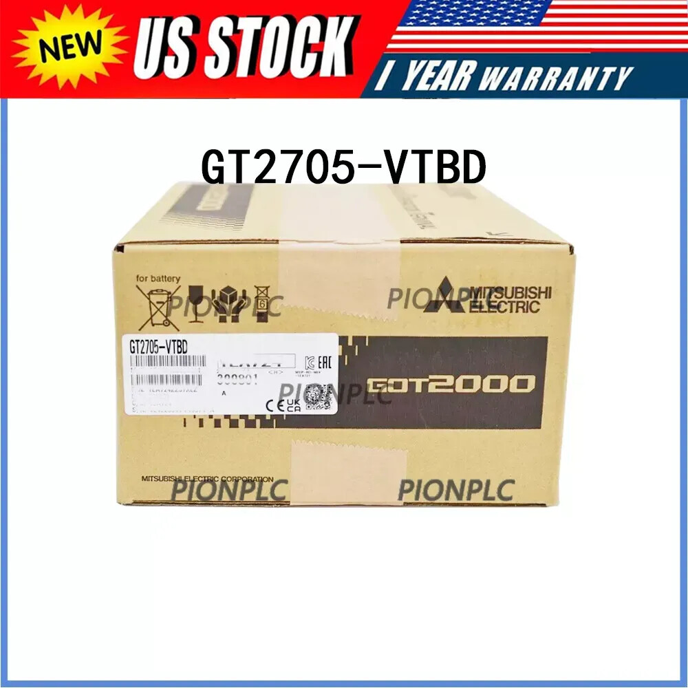 1X New In Box Graphic Operation Panel Module GT2705-VTBD Mitsubishi touch screen