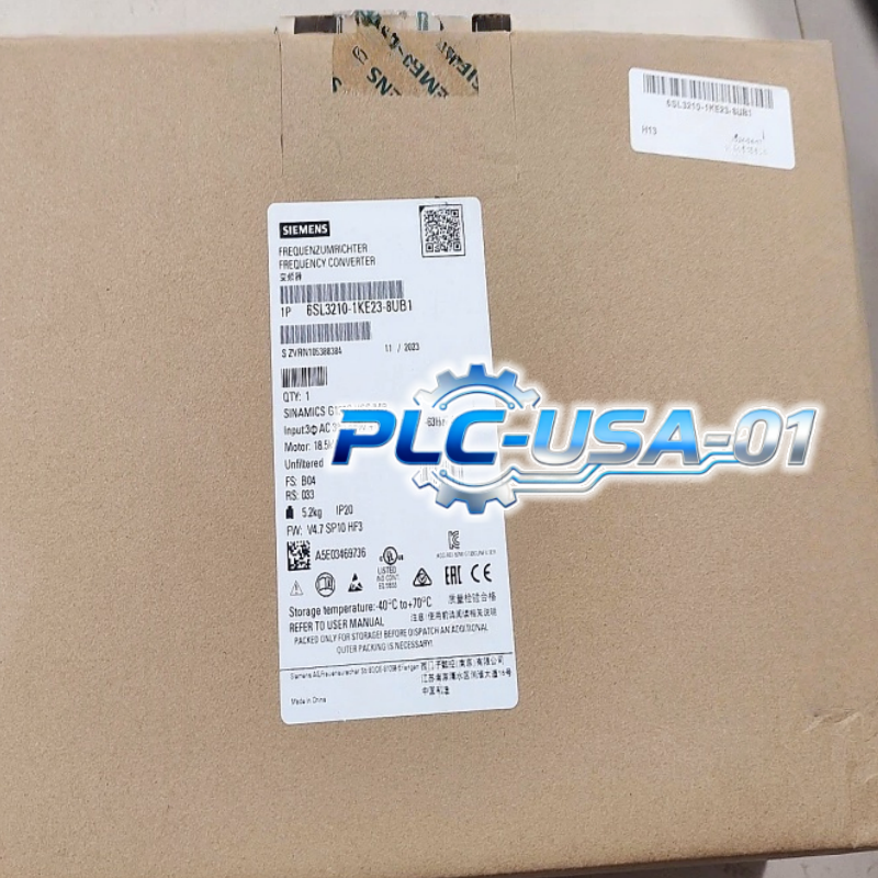 Siemens 6SL3210-1KE23-8UB1 SINAMICS G120C 18.5KW inverter 6SL3 210-1KE23-8UB1
