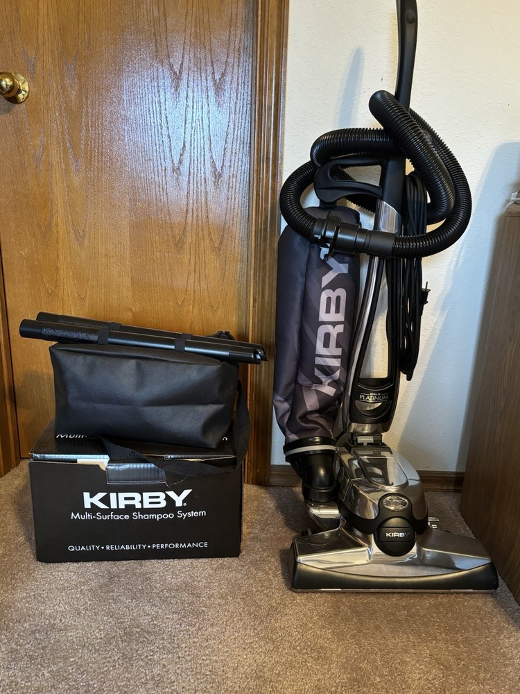Kirby Avalir Platinum Vacuum Cleaner with Attachments, Surface Shampoo System