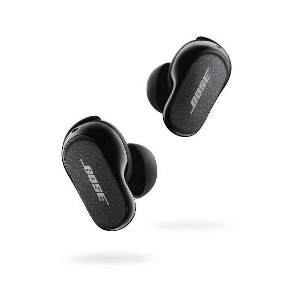Bose QuietComfort Earbuds II Triple Black Noise-Canceling Wireless Buds
