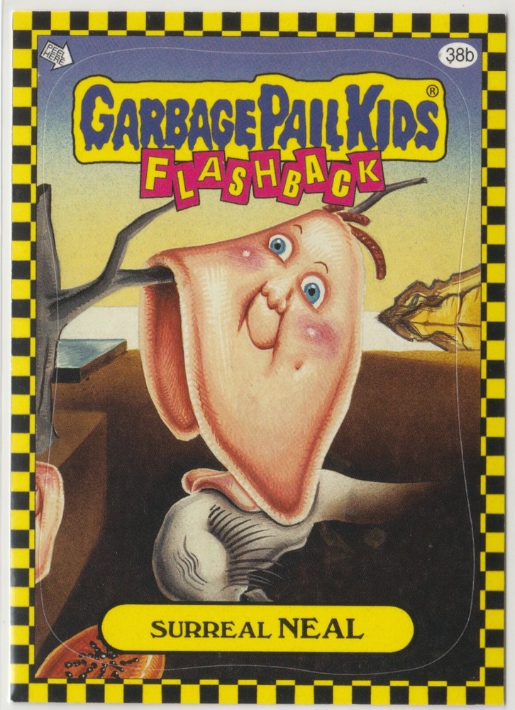 Surreal Neal 38b Garbage Pail Kids GPK 2010 Flashback Series 1 FB1 Trading Card